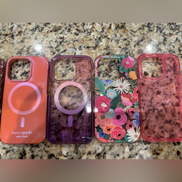 Phone Cases, IPhone 14 Pro. Case-Mate, Kate Spade, Rifle Paper Company - Picture 2 of 3